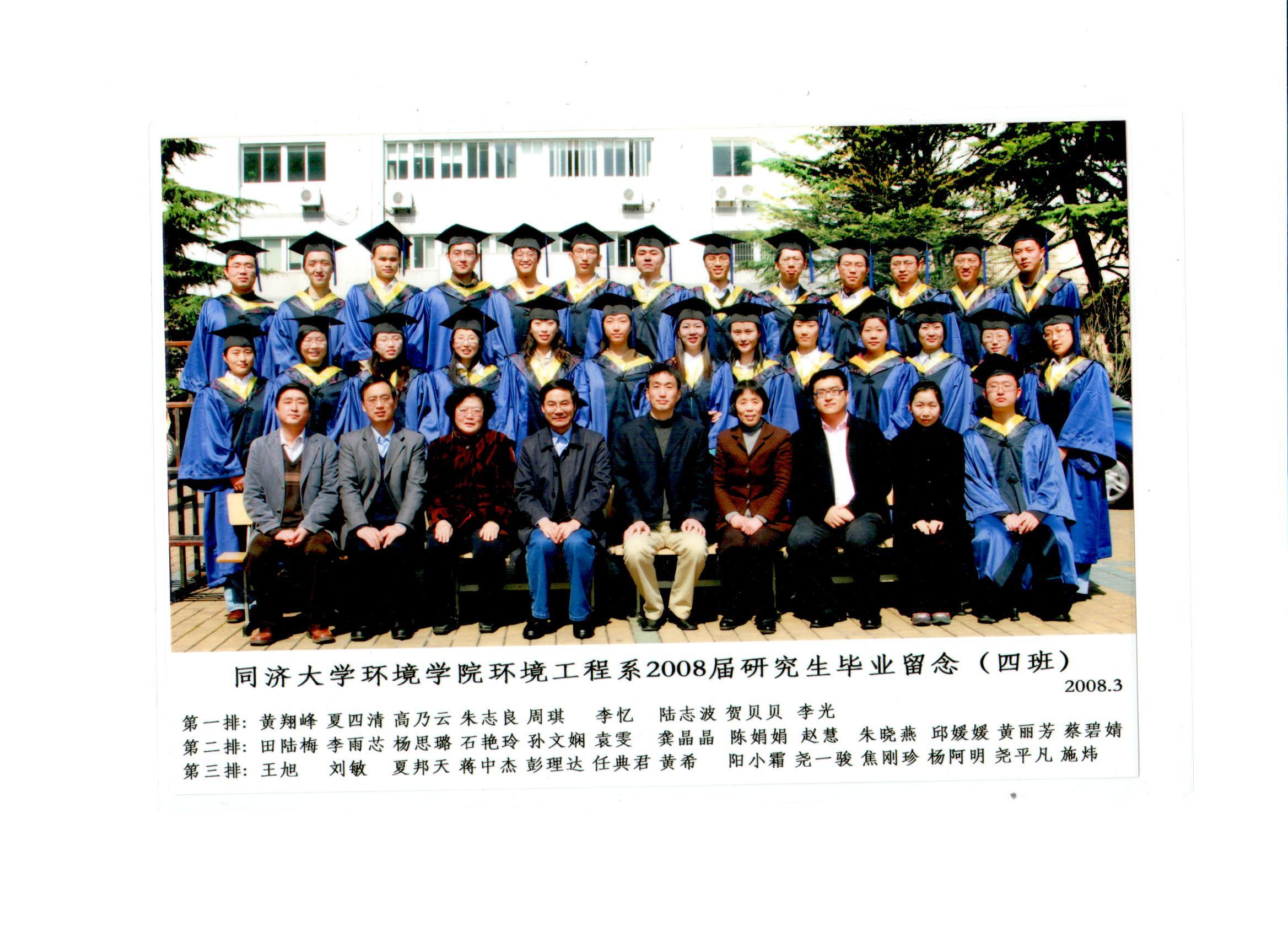 2008届环工硕士-4班