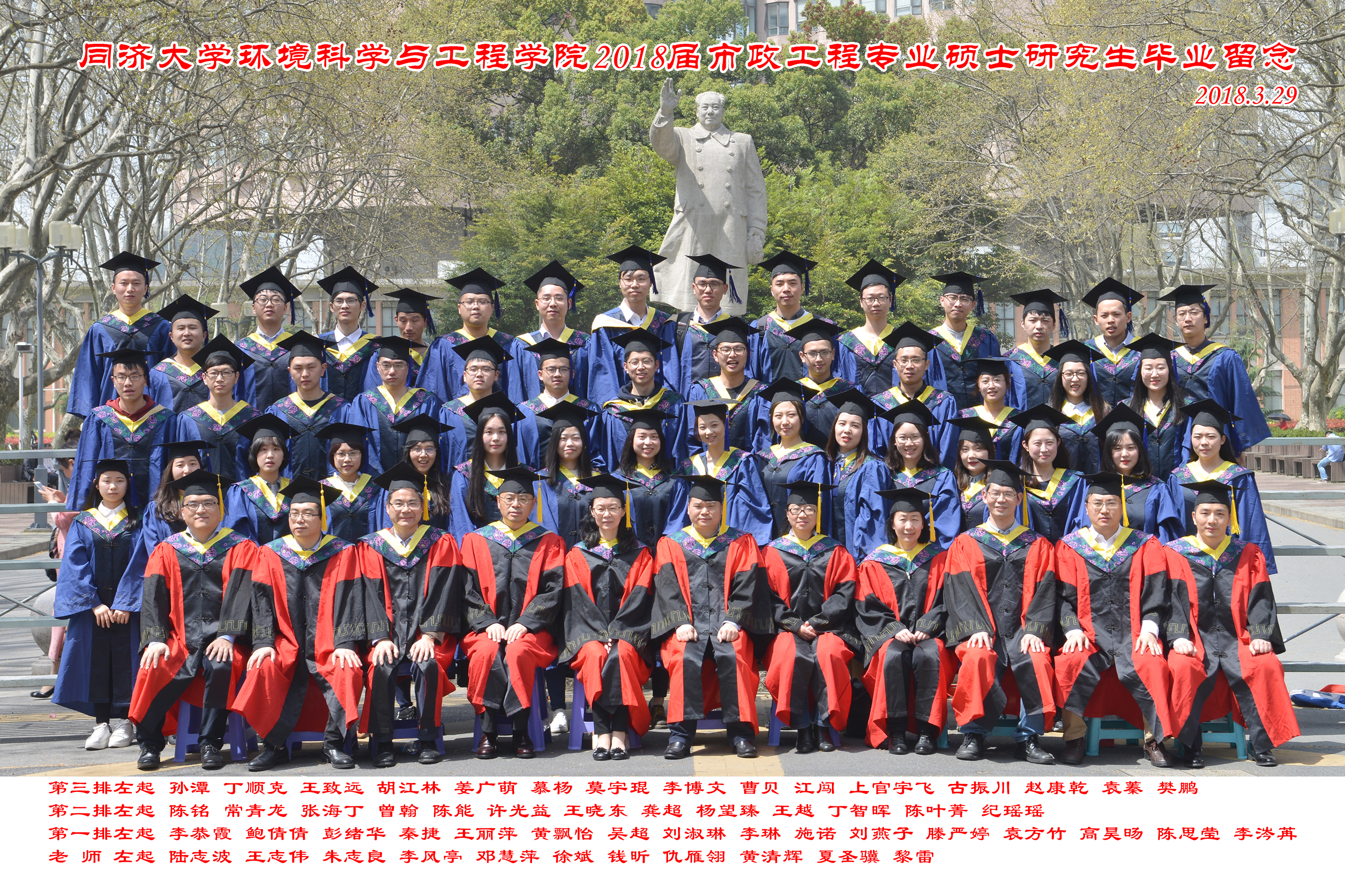 2018届市政硕士生